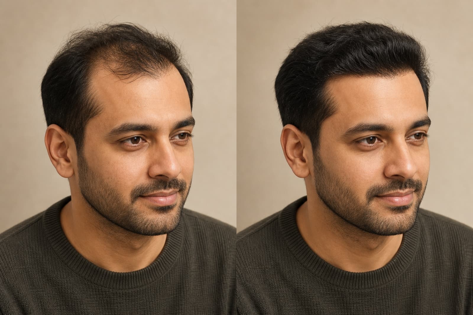Hair Transplant illustrative patient journey